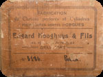 Book label of Edgard Hooghuys and son