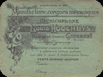 Book label of L.Hooghuys