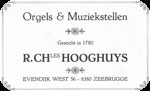 Book label of Romain Charles Hooghuys