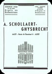More recent book label of August Schollaert